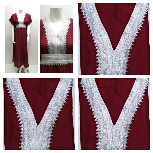 Caftan robe maxi marocain - robe,