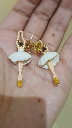 Boucles oreilles ballerines - boucles,