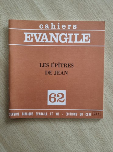 Cahiers evangile les - evangile, 62