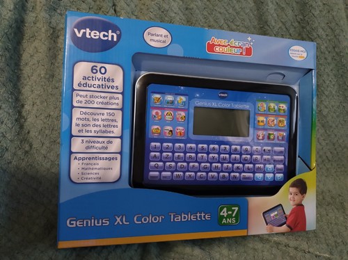 Vtech tablette genius bleue - genius,