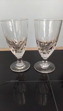 2 GRANDS VERRES à PIED ANCIEN