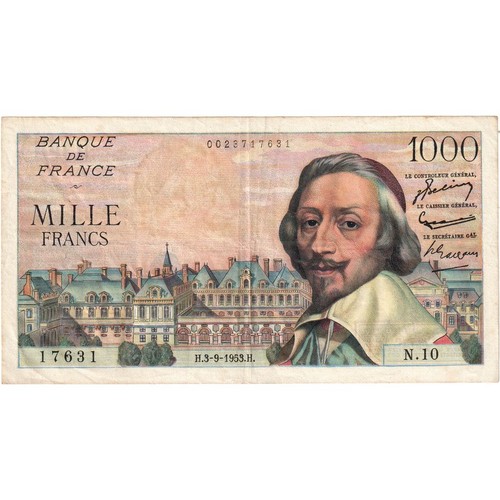 France 1000 francs - france,,