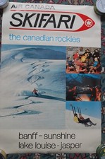 Vtg 60's Air Canada Skifari