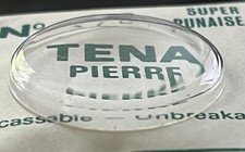 Verre Plexi rond TENA Pierre super punaise taille 31,1 mm - PH21