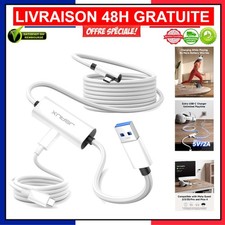 Câble USB 5M Tressé pour