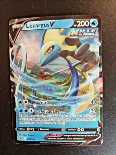 Carte pokemon lézargus v - carte,