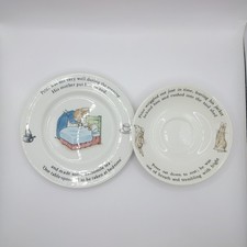 plaque wedgwood peter rabbit