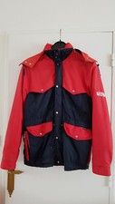 BLOUSON. PARKA SKI. MARINE ET ROUGE."MONITEUR. BROAD- PEAK". VINTAGE. "L.XL".