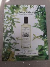 Publicité papier Parfum. Perfume Ad Le couvent des minimes de 2015