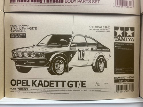 Tamiya sp1727 10rc opel - tamiya,