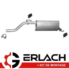 Silencieux arriere pour Opel