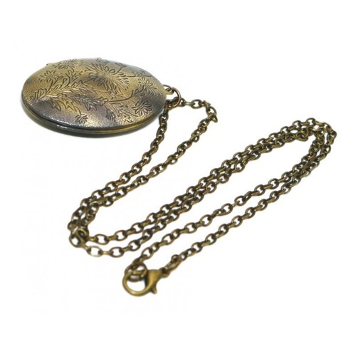 Collier court rétro - , en