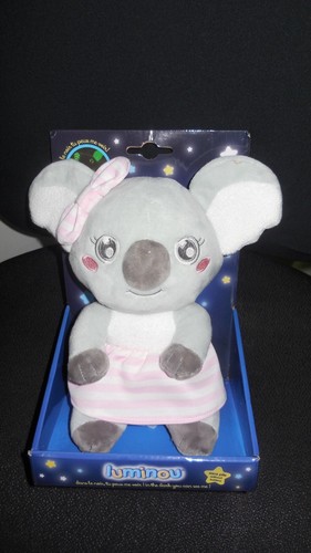 Doudou peluche koala gris robe - doudou,