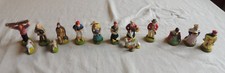 Lot 11 santons + animaux Didier 6 cm - Très bon état