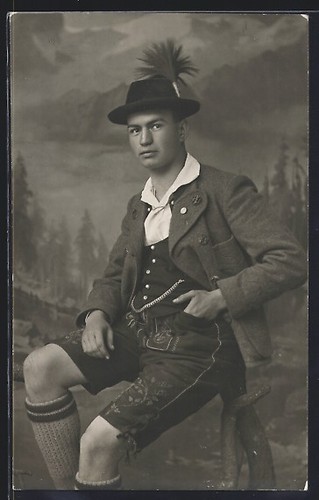 Carte postale photo jeune