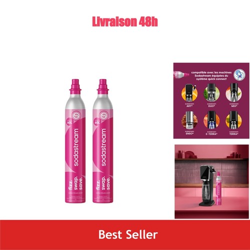 Sodastream lot cylindres - 2,