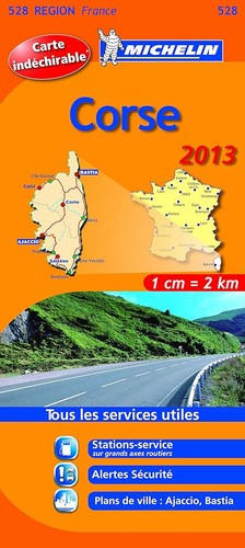 Carte routiere 528 corse - routiere, hr