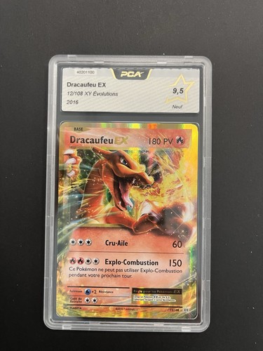 Carte pokémon dracaufeu - carte, ex