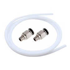 Kit Tube teflon PTFE 1m + 2x connecteur pneumatique pour Weedo Tina 2 / Tina 2S