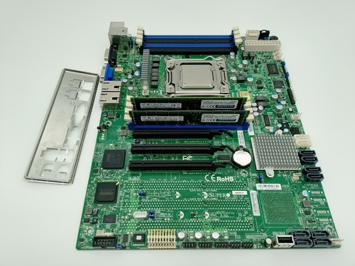 Lot carte mère super x9sri - lot,