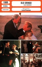 Fiche Cinéma - LUIS PUENZO - OLD GRINGO - 1989*