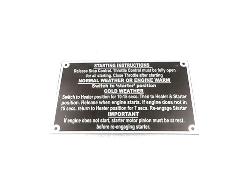 Données plaque démarrage - données, (démarrage