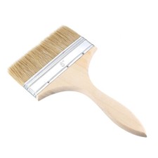 6 Pouce Puce Peinture Brosse Synthétique Poil +Bois Poignée pour Mur Procession