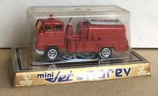 Norev Minijet cod 434 Volvo Camion pompiers citerne et lance 1/64ème environ 2