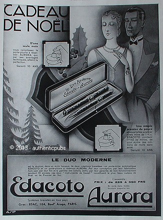 Publicite edacoto aurora - publicite,