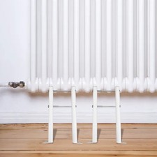 Pieds de radiateur en fonte support de sol de radiateur épaissi support fixe ve