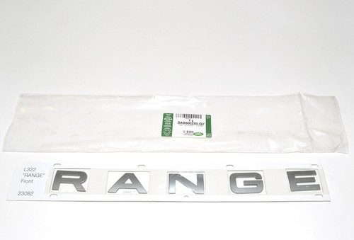 Range rover l322 plaque - range,