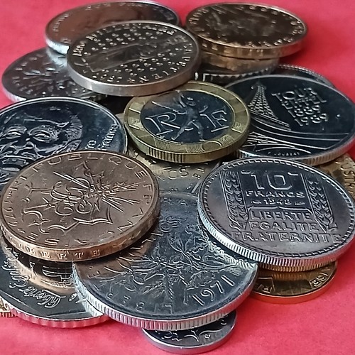 Lot pièces de monnaie - lot,