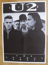 U2 affiche poster ancienne