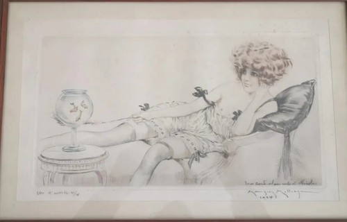 Maurice millière estampe - millière,