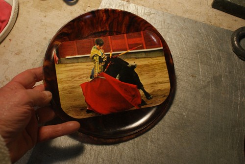 Assiette plastic decor - assiette,