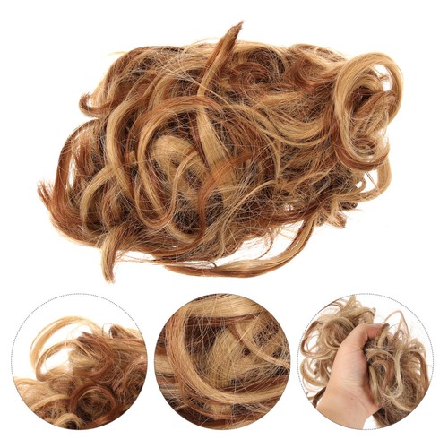 Postiche chignon bouclé - postiche,