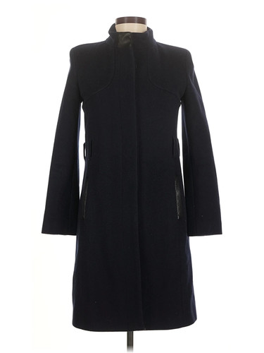 Sandro women black wool coat - black,