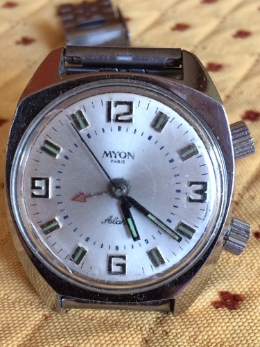 Montre mécanique alarme - mÉcanique, myon