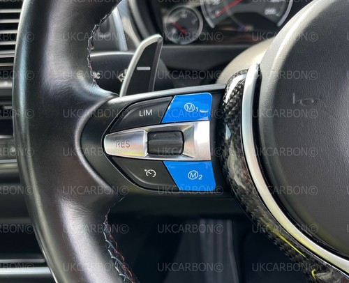 Bouton bleu pour bmw - pour,