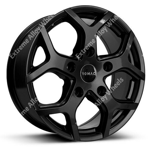 Noir roues alliage - 16, "