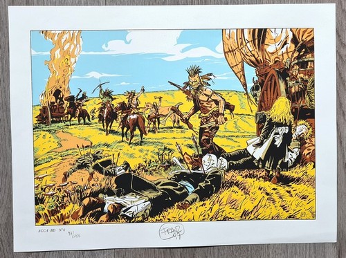 Rare superbe sérigraphie - superbe,