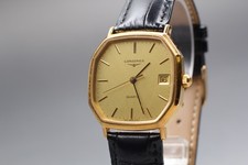 Montre Homme LONGINES L950.2 4486 Cadran Or Date Quartz Vintage [Presque comm...