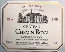 ÉTIQUETTE- CHATEAU CHEMIN