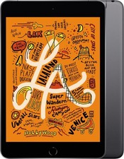 APPLE iPad Mini 5 2019 Wi-Fi + Cellular 64Go Gris Sideral - Parfait état