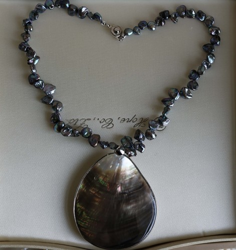 Collier perles keishi de - perles,