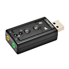Mini USB 2.0 3D Virtual carte son Externe 7.1 Channel Audio Sound Card Adapter