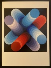 Victor VASARELY Offset de 1978 Op Art Cinétique Planche XLII