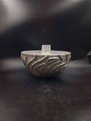 Coupe pot pourri couvert raku - coupe,