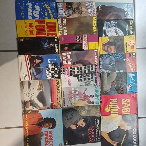 Lot disques vinyles - , 45t/ep
