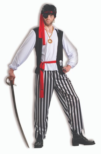 Adult pirate matey costume - adult,